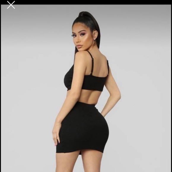 Black two piece - Picture 2 of 2